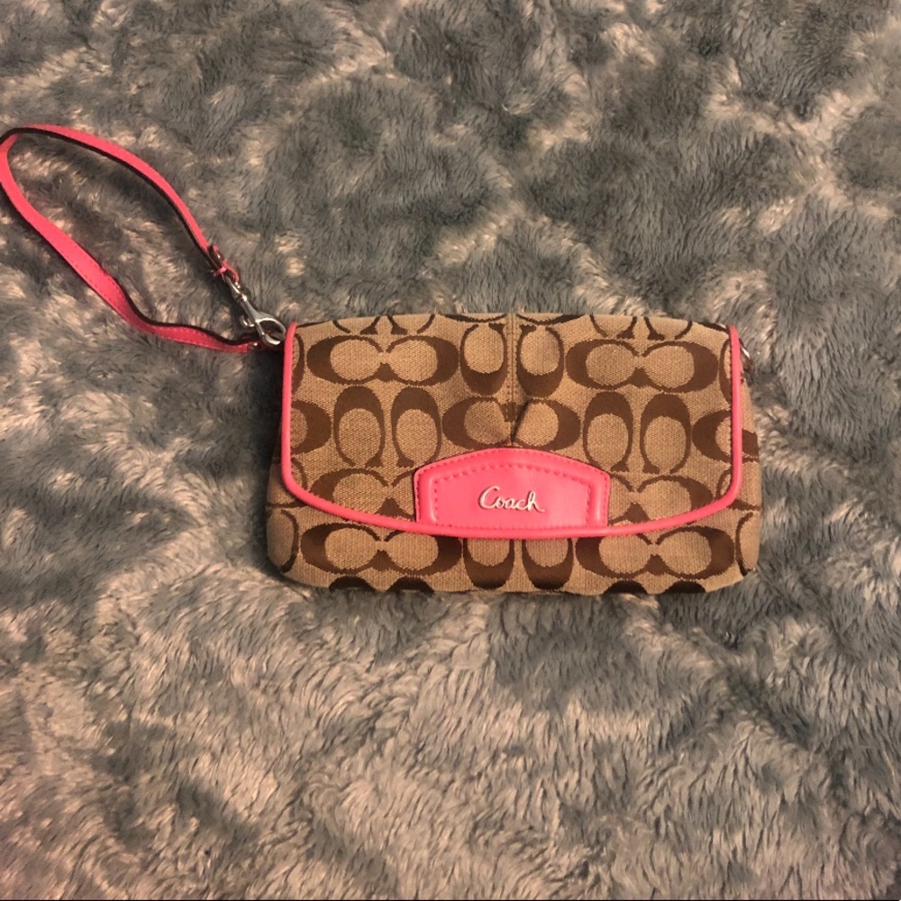 Coach wristlet